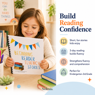 Nolexia Fluency Stories Book